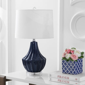 Tate 24.5" Ceramic LED Table Lamp - JONATHAN Y
